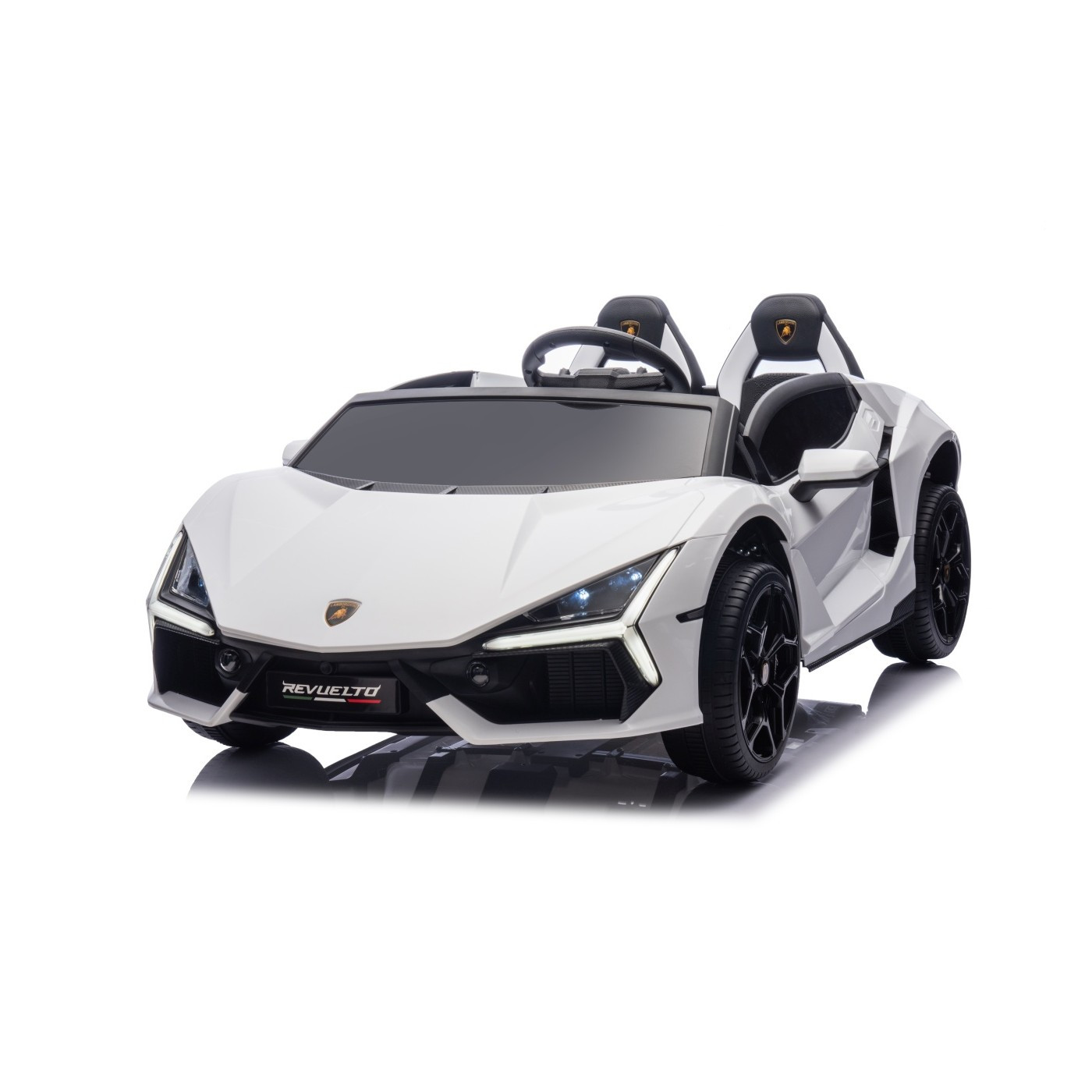 mamido Dětské elektrické auto Lamborghini Revuelto XL STRONG bílé