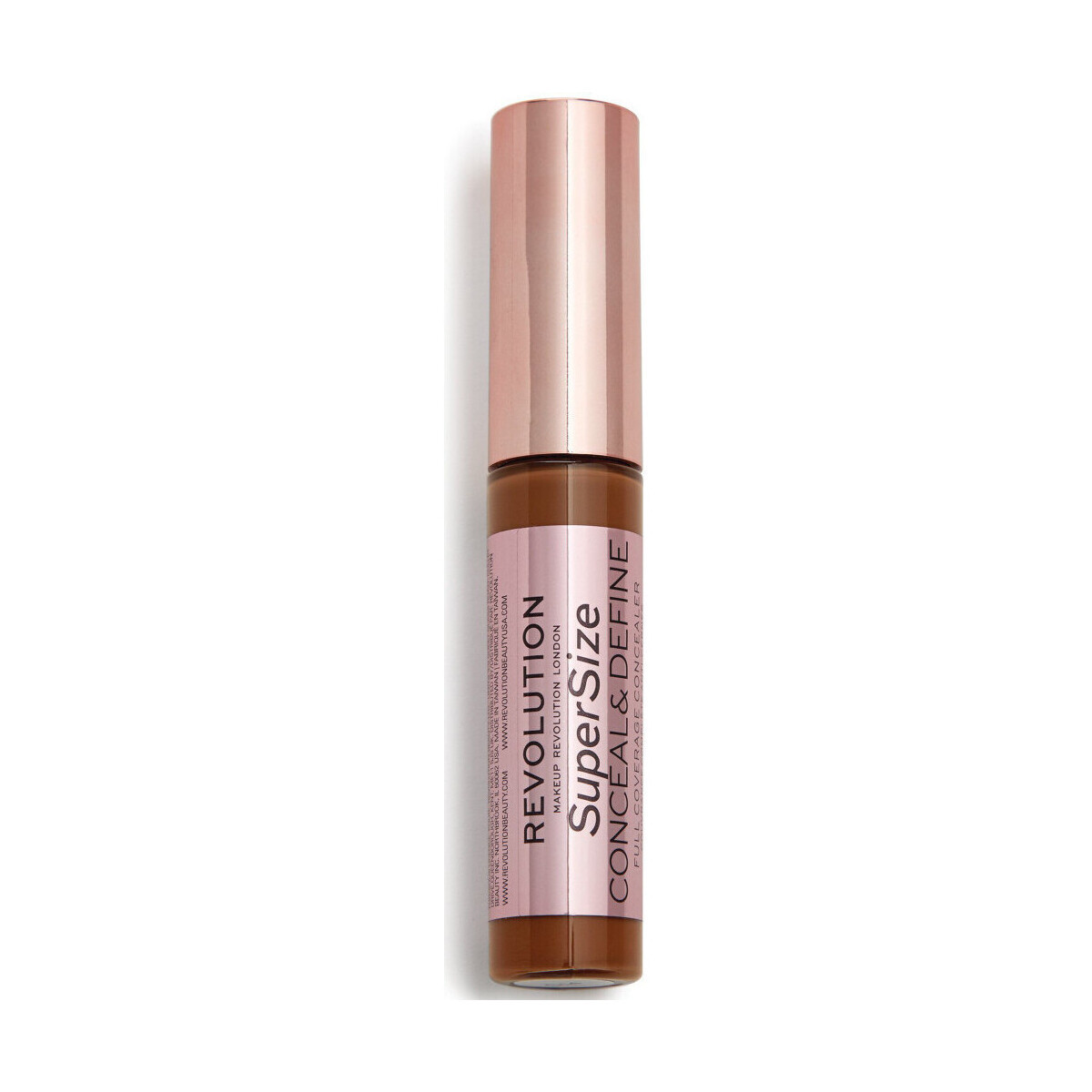 Makeup Revolution  Concealer Conceal   Define Super Size - C15  Hnědá
