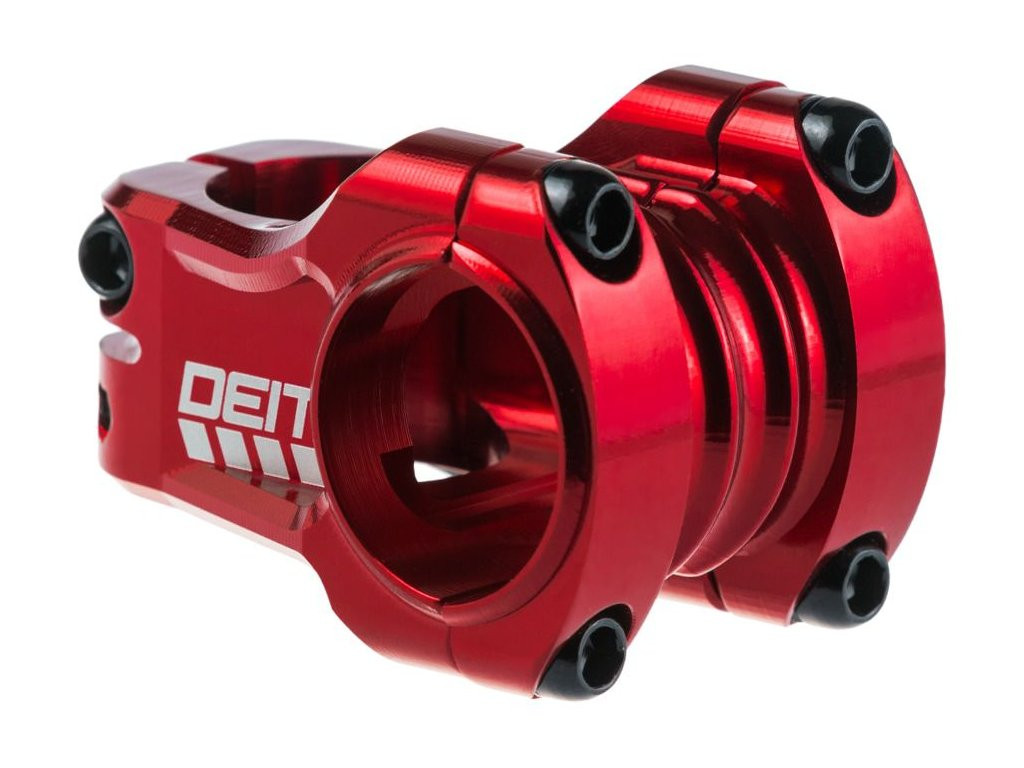 Představec DEITY Copperhead 35 mm - červený Délka: 35 mm