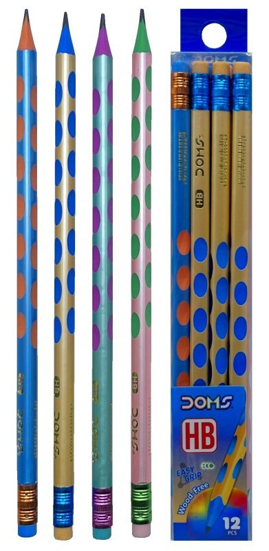 DOMS Tužka s gumou HB - PK2-25