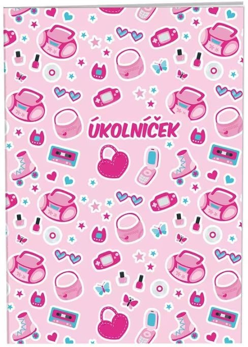 Helma 365 Úkolníček A6 - Pinky - CUK0621