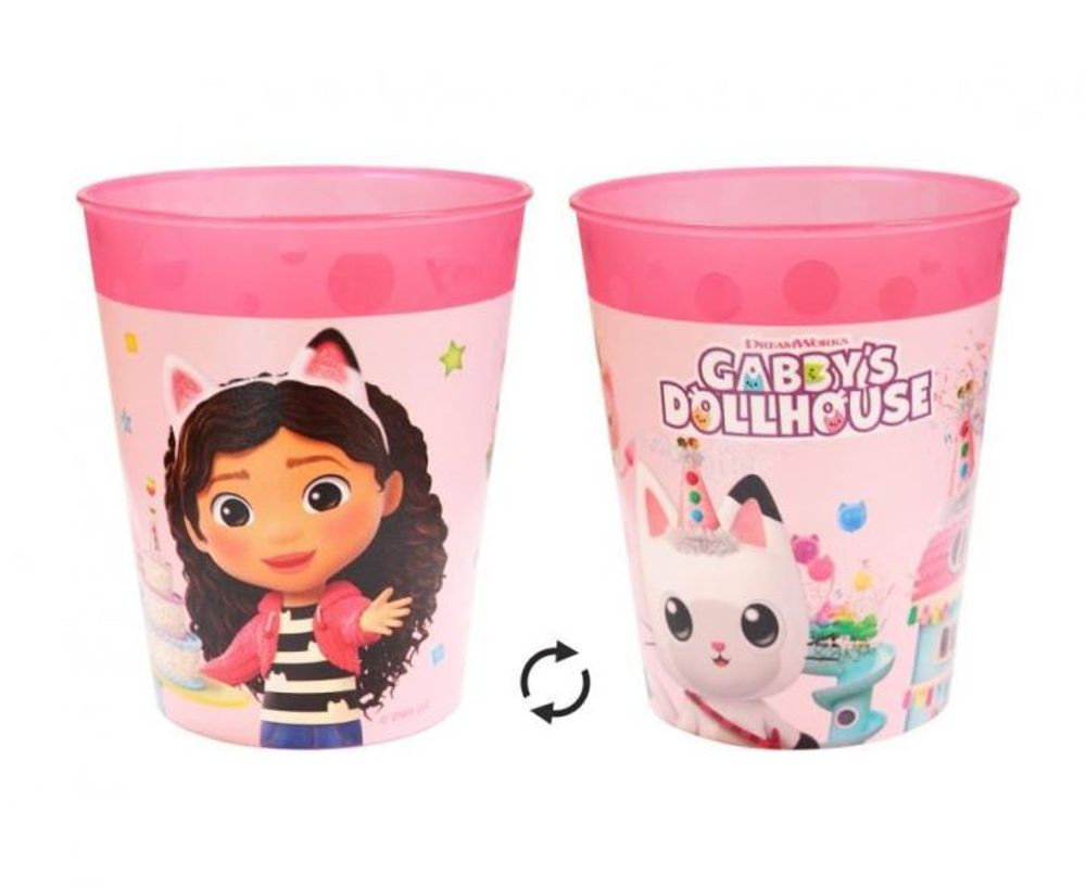 Plastový kelímek Gábinin kouzelný domeček - Gabby's Dollhouse - 250 ml - 1 ks - GoDan