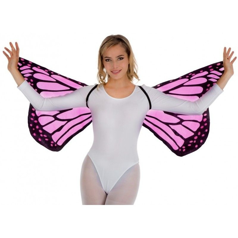 Křídla motýlí růžová pro dospělé