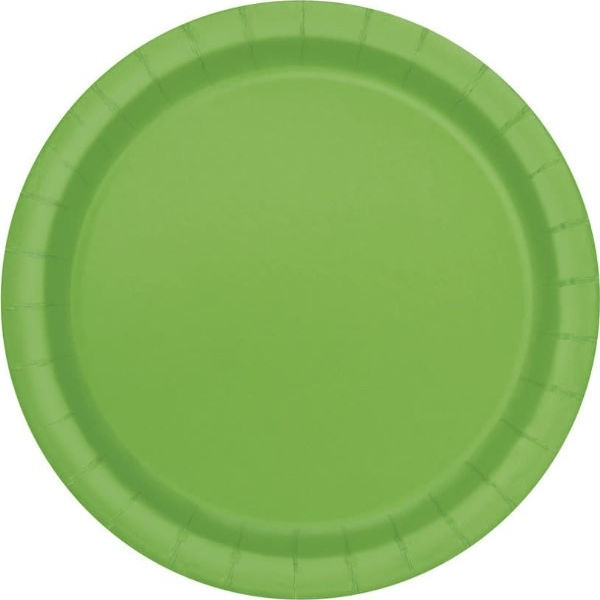 TALÍŘE papírové Lime Green 22 cm 16 ks