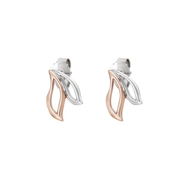 Náušnice bez kamenů 131-393-015310-0000