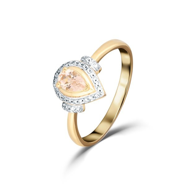 Prsten s morganitem 224-958-MO27 52-3.05g
