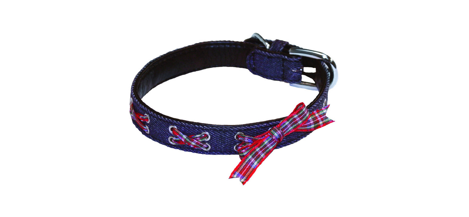 Croci Obojek Croci Tartan Twist 1,5x35 cm