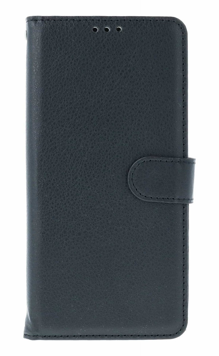 Pouzdro TopQ Xiaomi Redmi Note 14 Pro knížkové černé s přezkou 137343