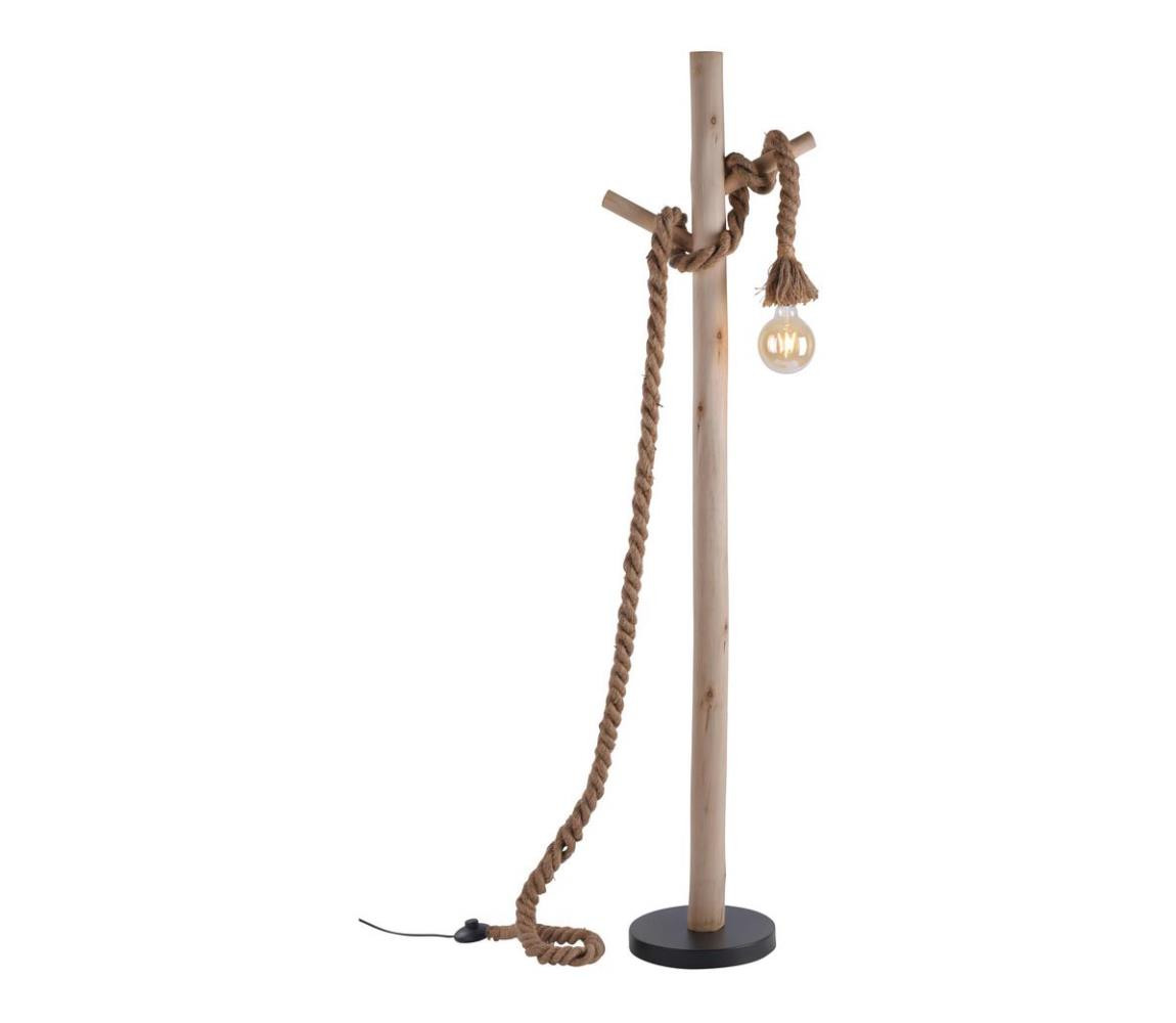 Leuchten Direkt Leuchten Direkt 15484-18 - Stojací lampa ROPE 1xE27/15W/230V