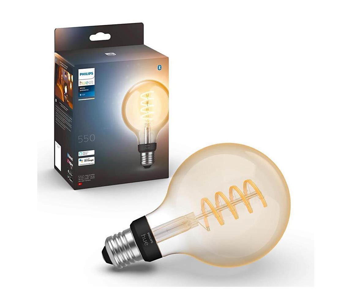 Philips LED Stmívatelná žárovka Philips Hue WHITE AMBIANCE G93 E27/7W/230V 2200-4500K