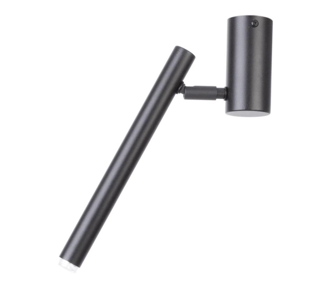 Bodové svítidlo STALACTITE 1xG9/3W/230V 30 cm černá