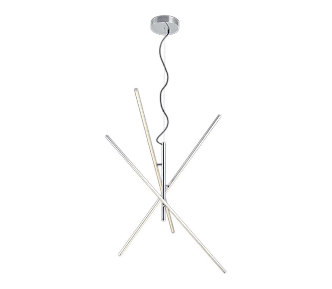 Trio Trio - LED Stmívatelný lustr na lanku TIRIAC 3xLED/8,5W/230V