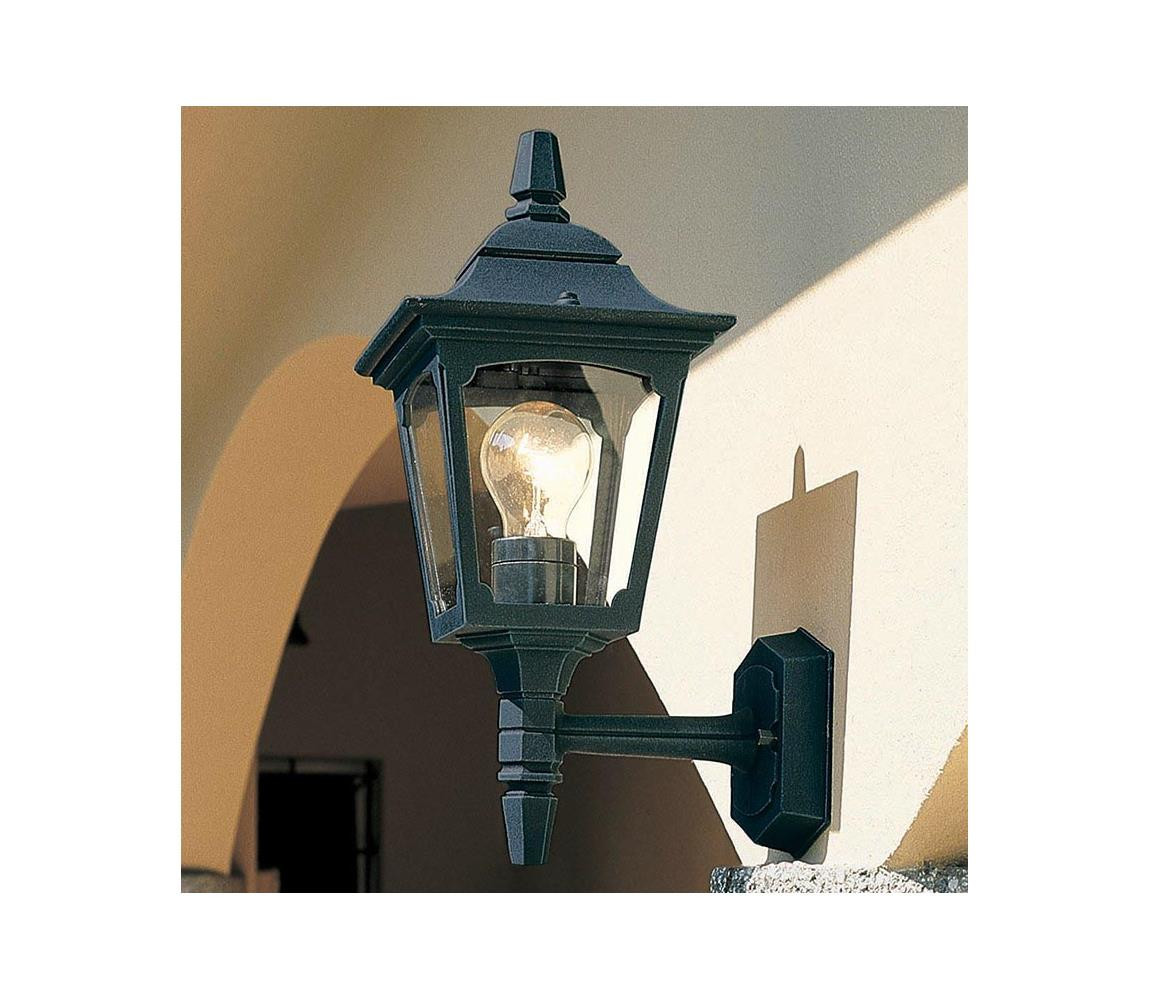 Elstead Elstead CPM1-BLACK - Venkovní nástěnné svítidlo CHAPEL 1xE27/100W/230V IP44