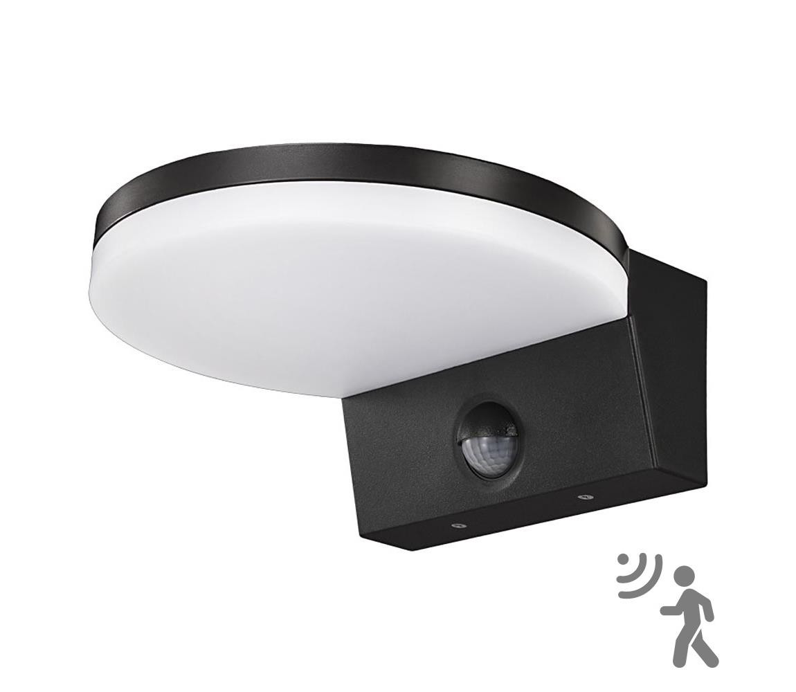 Top Light Top Light - LED Venkovní nástěnné svítidlo se senzorem LED/15W/230V IP65 černá