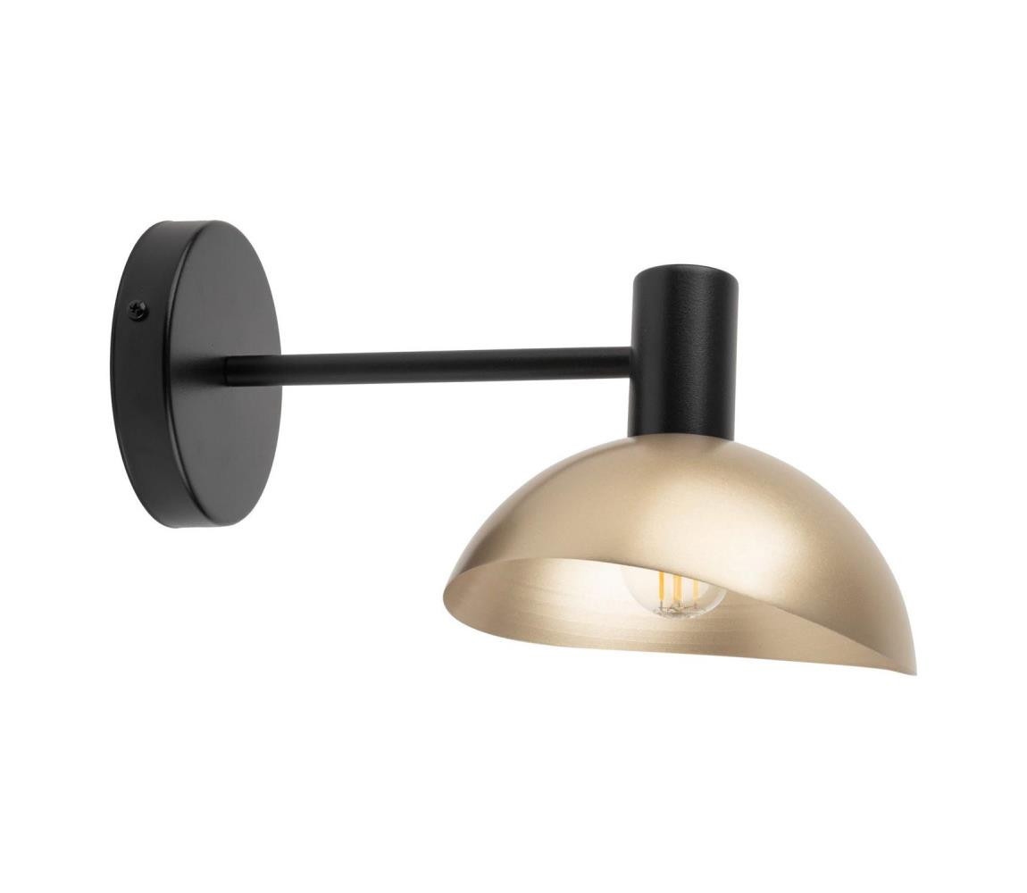Nástěnná lampa ARTIS 1xE14/40W/230V černá/zlatá