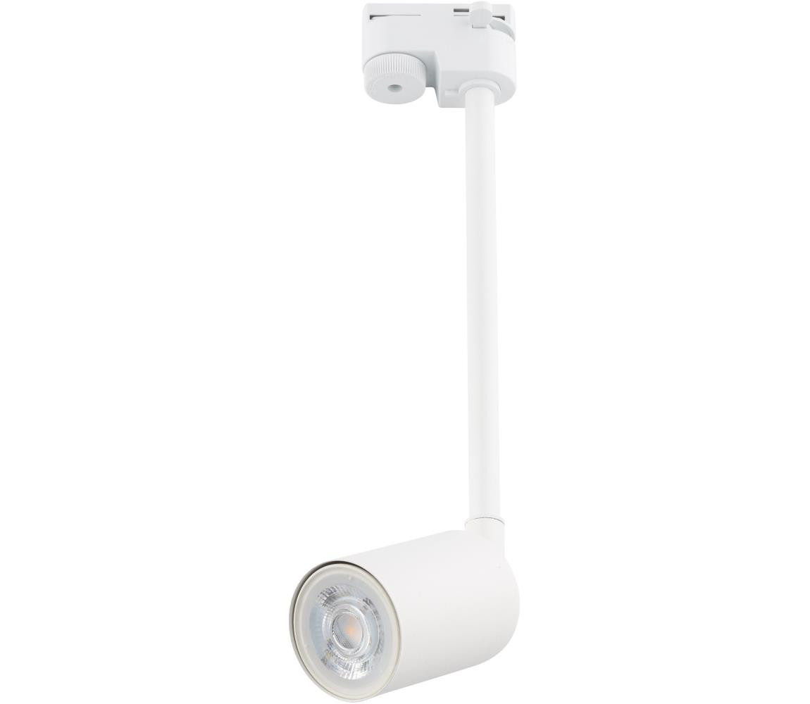 Lustr na tyči do lištového systému TOP 1xGU10/10W/230V bílá