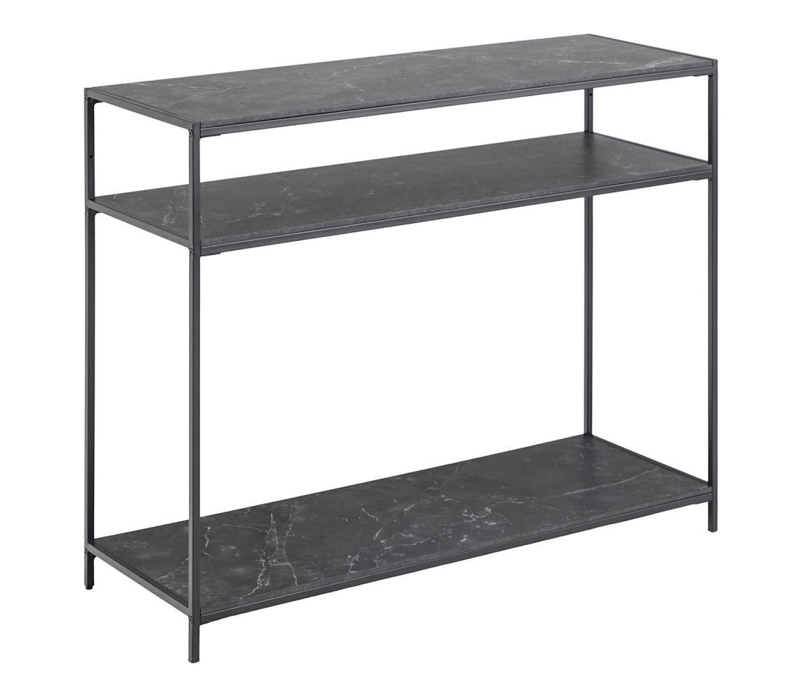 Actona Konzolový stolek ALMA antracit