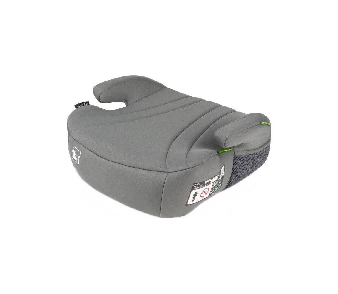 Lionelo Lionelo - Podsedák do auta LUUK i-Size 125-150 cm šedá