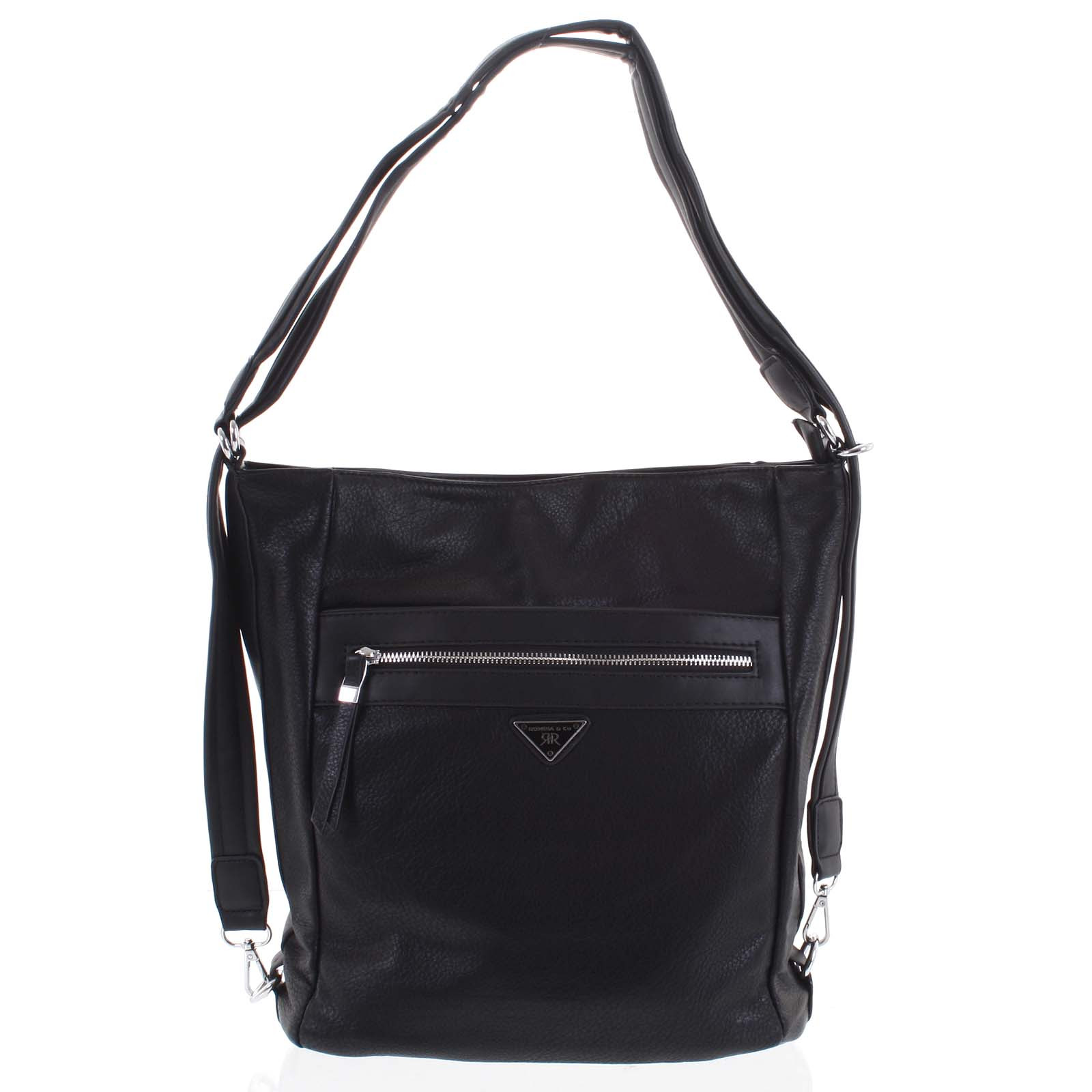 Dámská kabelka batoh černá - Romina Tonandis černá