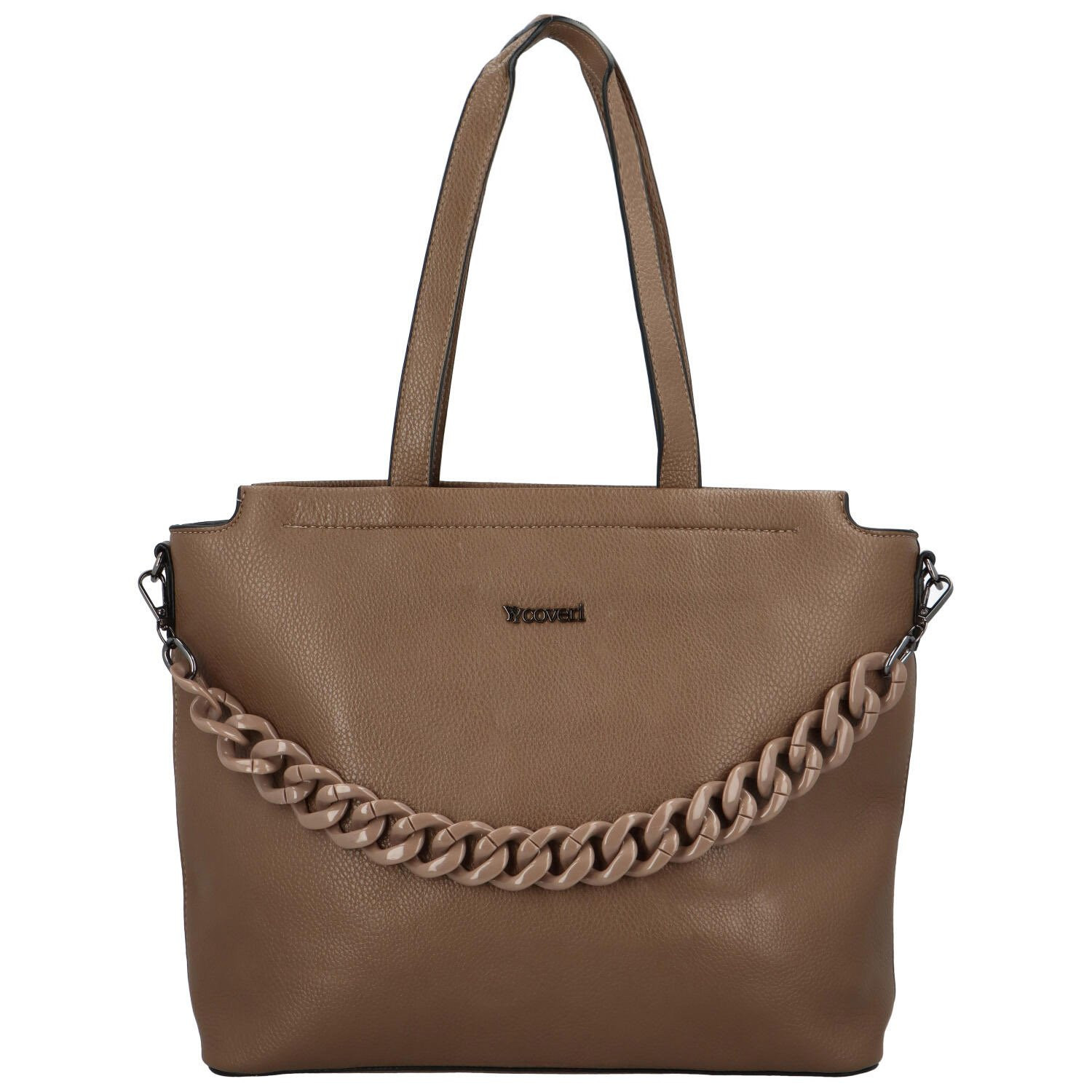 Dámská kabelka přes rameno světle hnědá - Coveri Signe hnědá