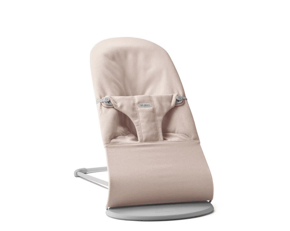 Baby Björn Lehátko BLISS Woven Light Pink mélange