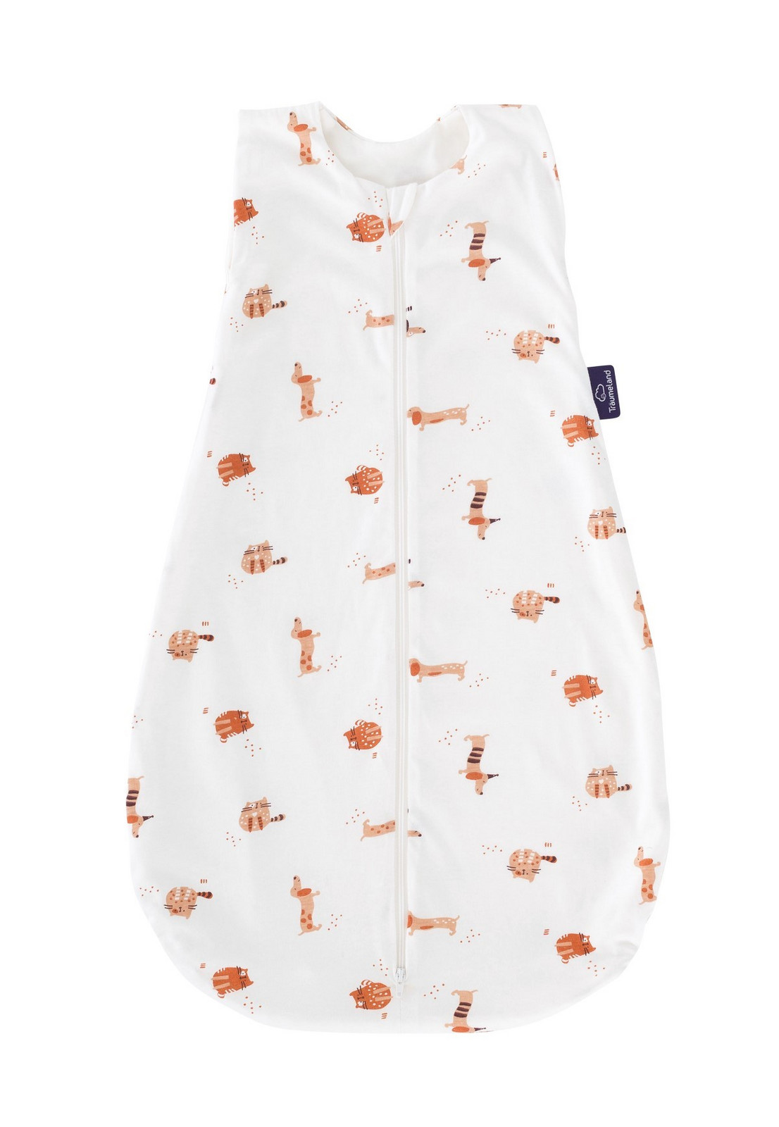 Träumeland Letní spací pytel Liebmich Cats & Dogs 110 cm