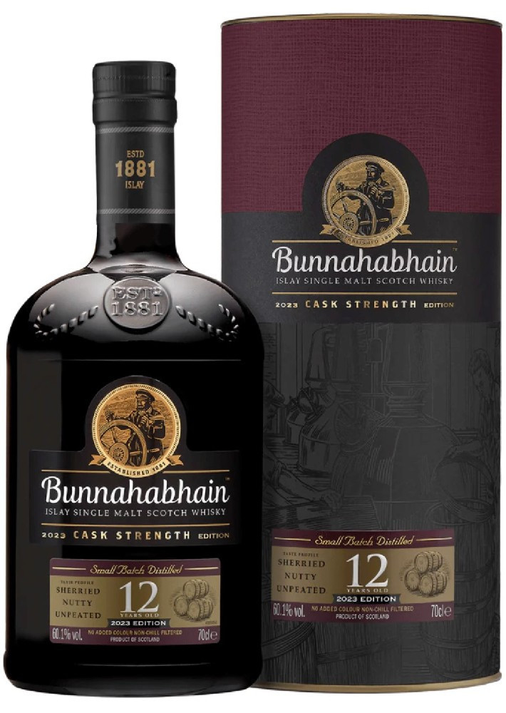 Bunnahabhain 12 yo Cask Strength 2023 Edition 60,1% 0,7l