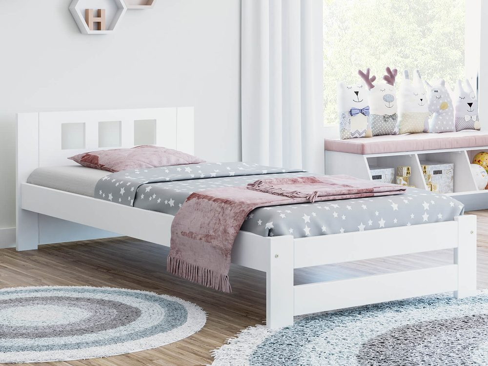 Magnat Bílá postel Terra 90 x 200 cm