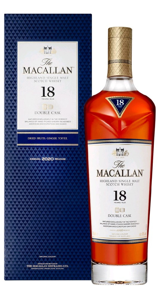 Macallan 18y Double cask 2022 Release 0.7l