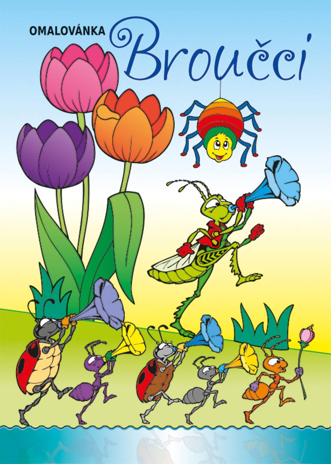 Omalovánky A5 - Broučci