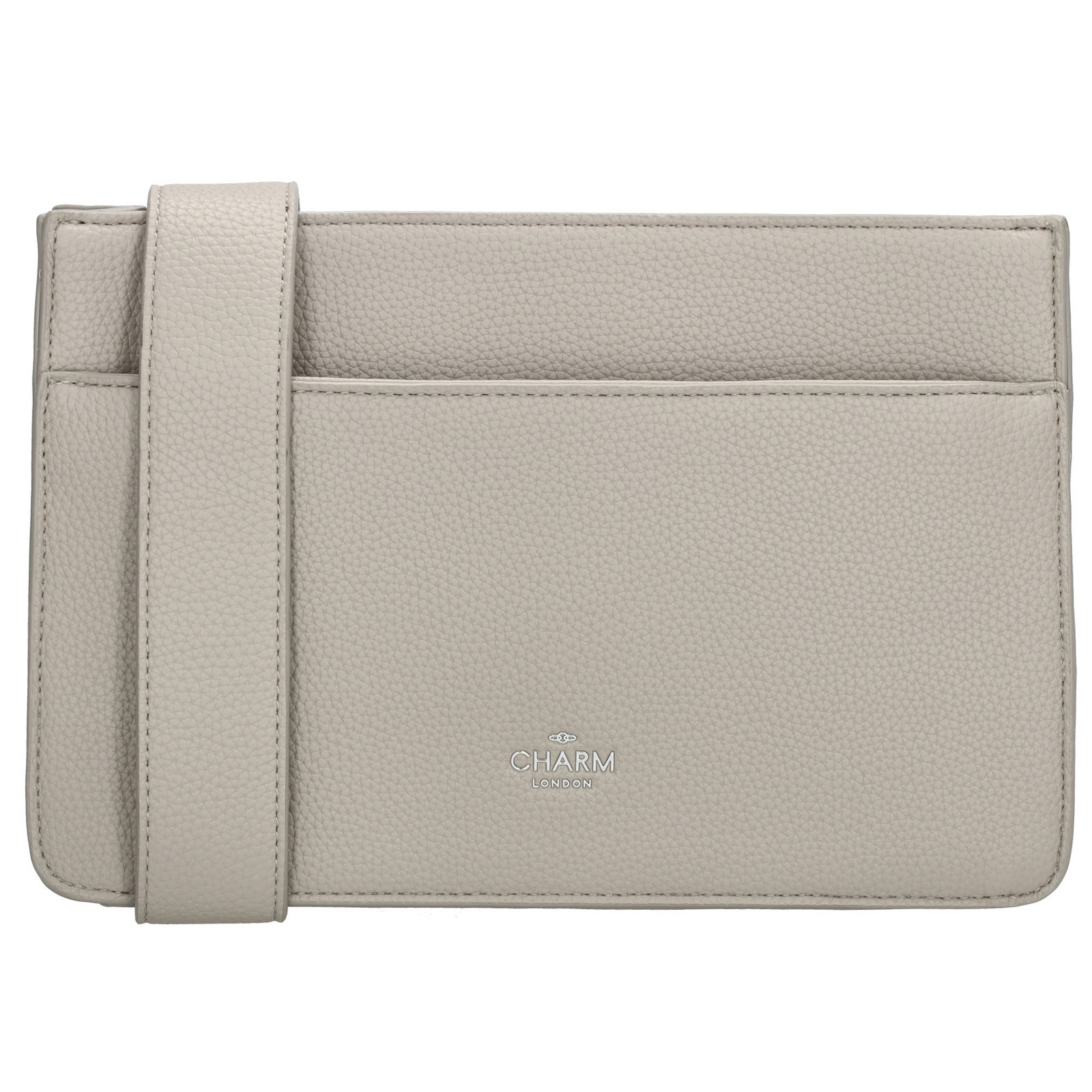 Kabelka přes rameno - Princeton - Charm London - 4 L - světle šedá