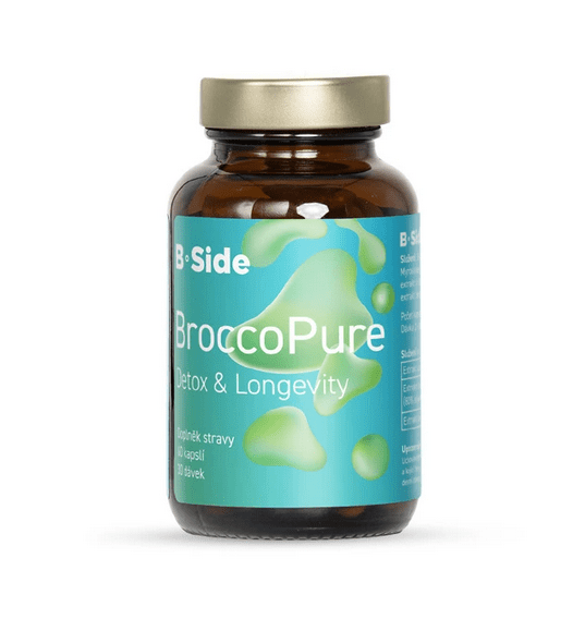 B-side BroccoPure Detox & Longevity 60 kapslí
