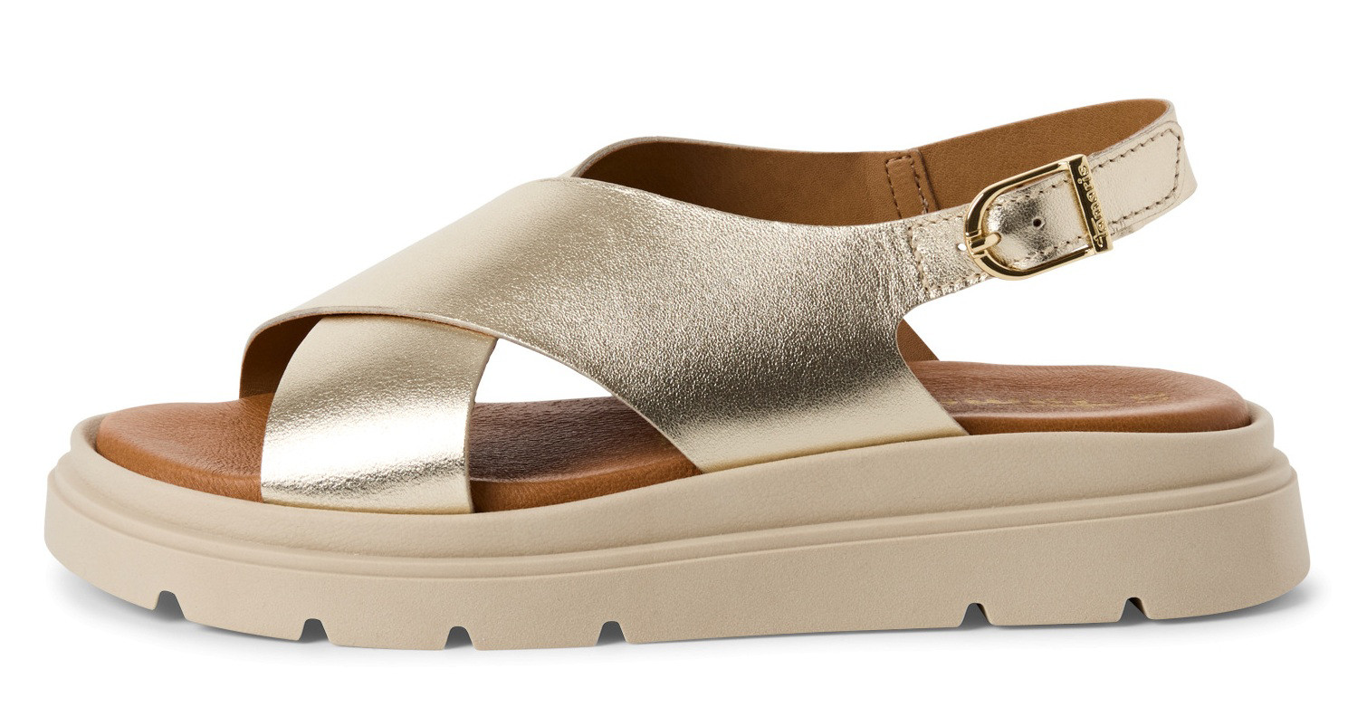 Tamaris 1-28270-42-933 Dámské sandály zlaté 37