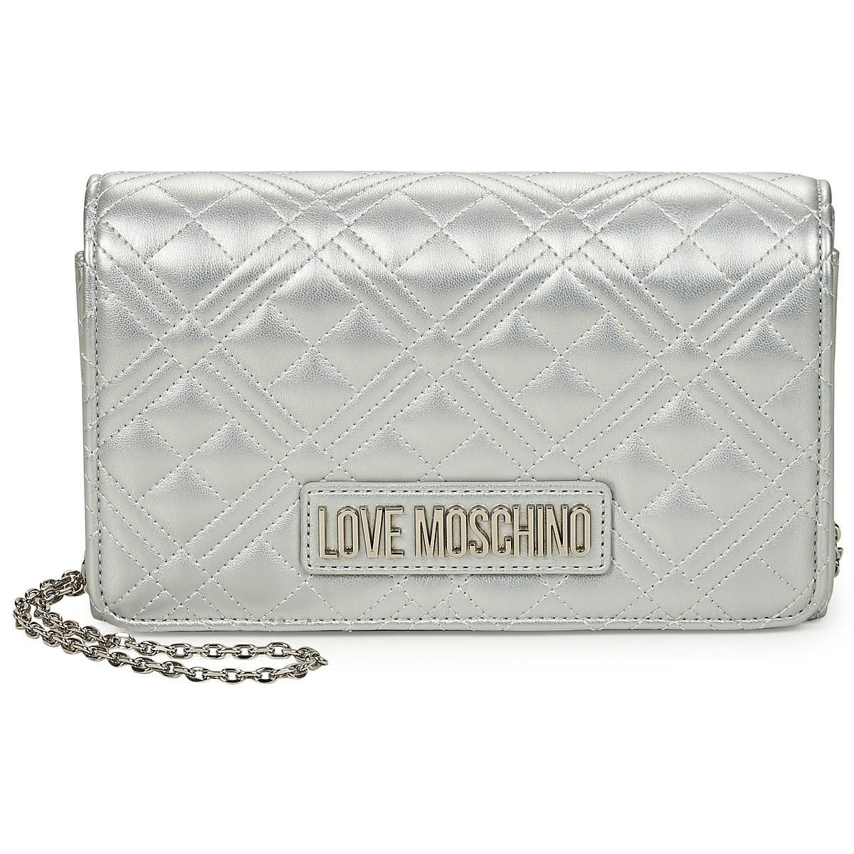Love Moschino  SMART DAILY BAG JC4079  Stříbrná