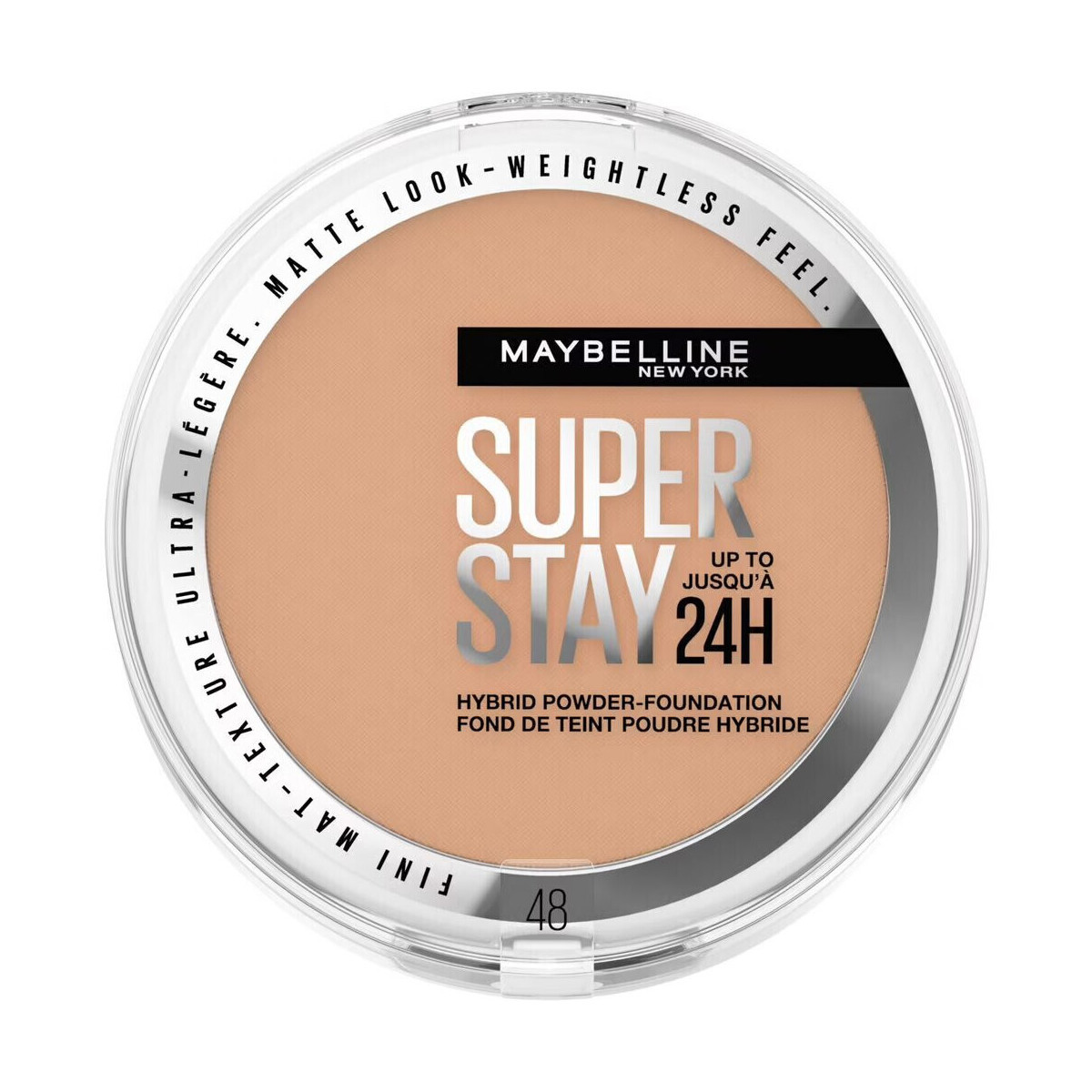Maybelline New York  Superstay 24H Hybrid Powder Foundation - 48