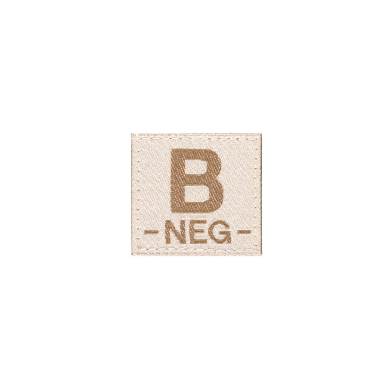 Nášivka Claw Gear Bloodgroup B NEG - desert