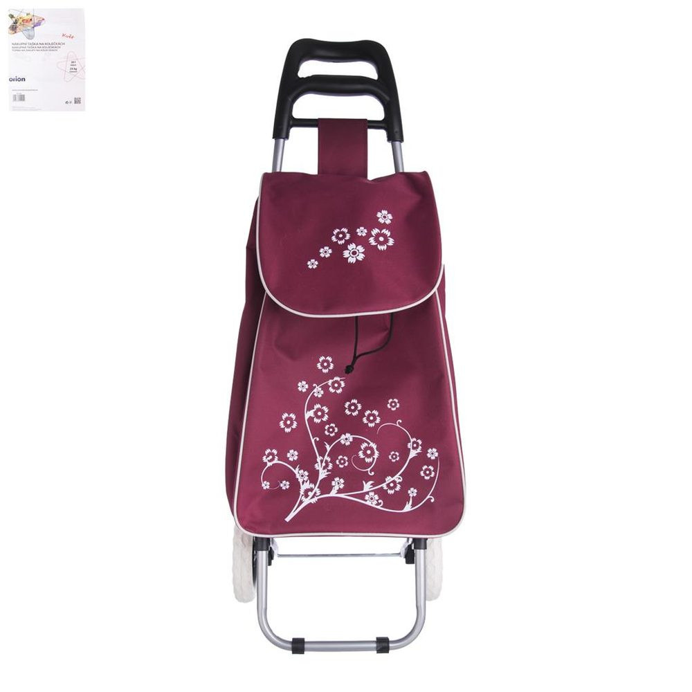 Taška nákupní na kolečkách KVĚT - ORION