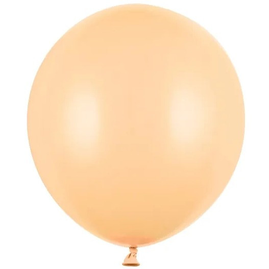 Balónky latexové pastelové broskvové 43 cm 25 ks