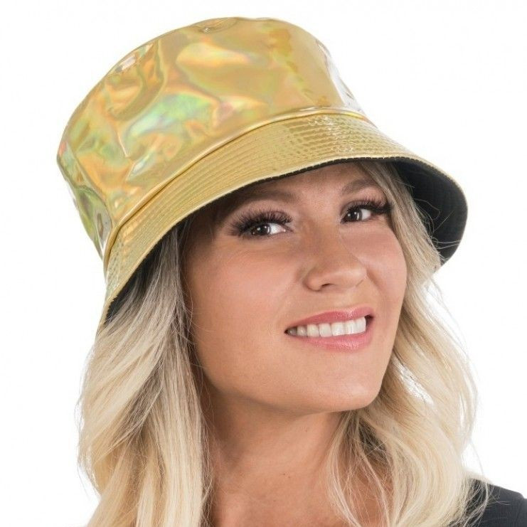 Klobouk zlatý bucket