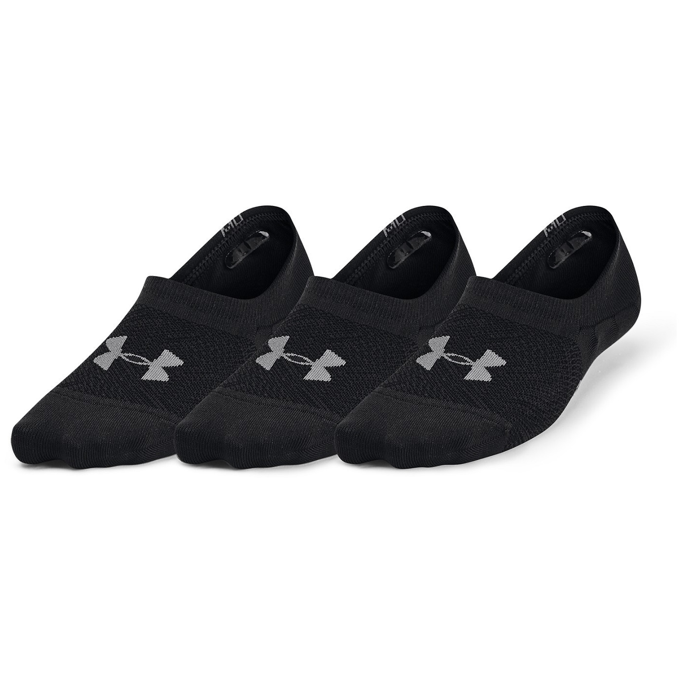 Dámské ponožky Under Armour Breathe Lite Ultra Low 3p Velikost ponožek: 38-41 / Barva: černá