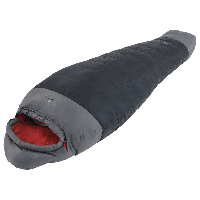 Péřový spacák Robens Serac 900 Zip: Levý