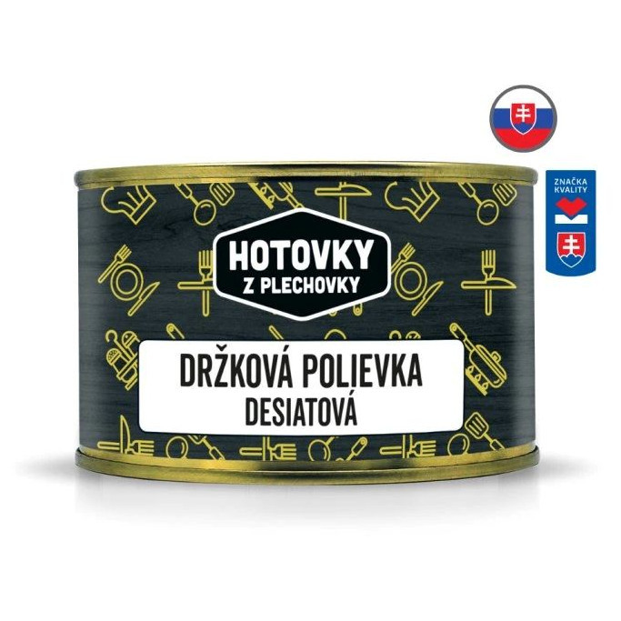 Polévka Hotovky z plechovky Dršťková polévka svačinová 400ml