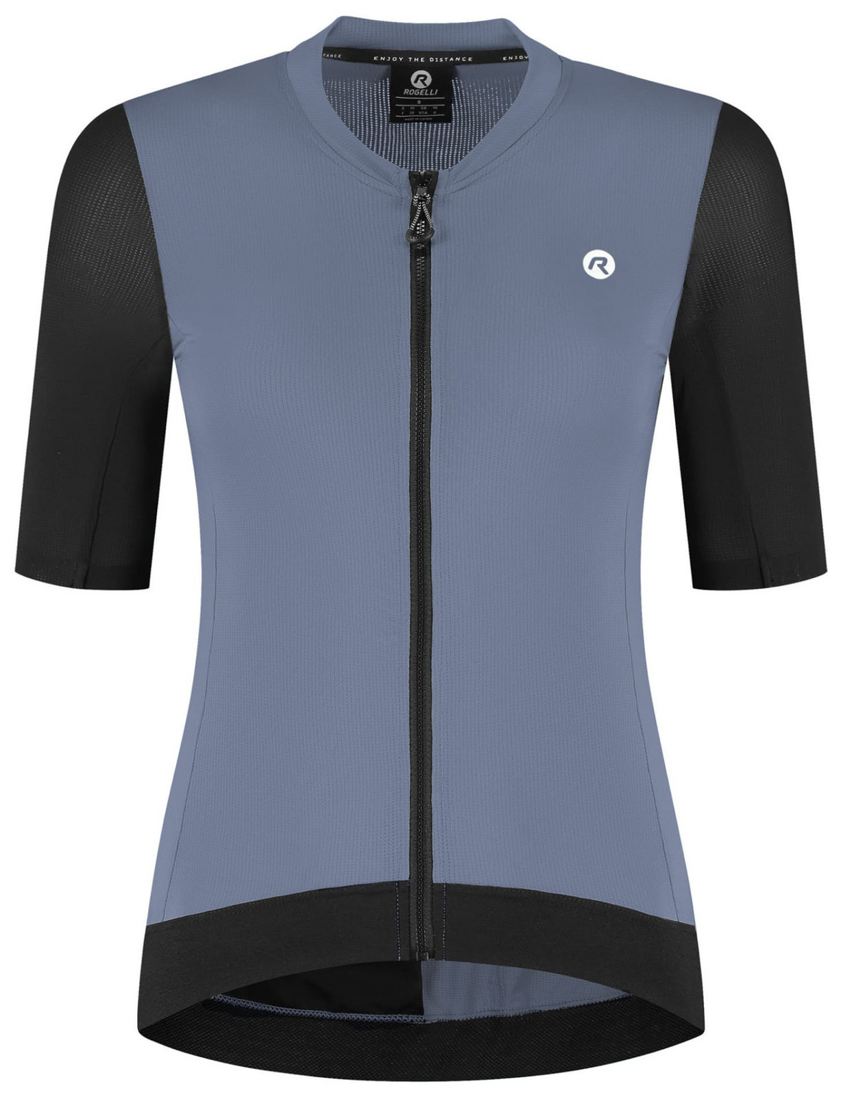 Dámský aerodynamický cyklodres Rogelli DISTANCE II s krátkým rukávem, fialovo-černý 2XL