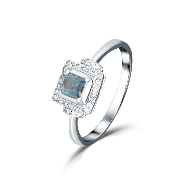 Prsten s topazem 324-958-LT30 56-3.00g