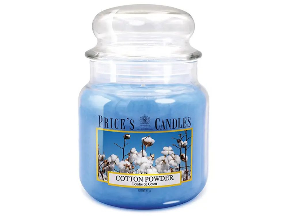 Price’s PRICE'S MIDI svíčka ve skle Nádech hebké bavlny - hoření 90h