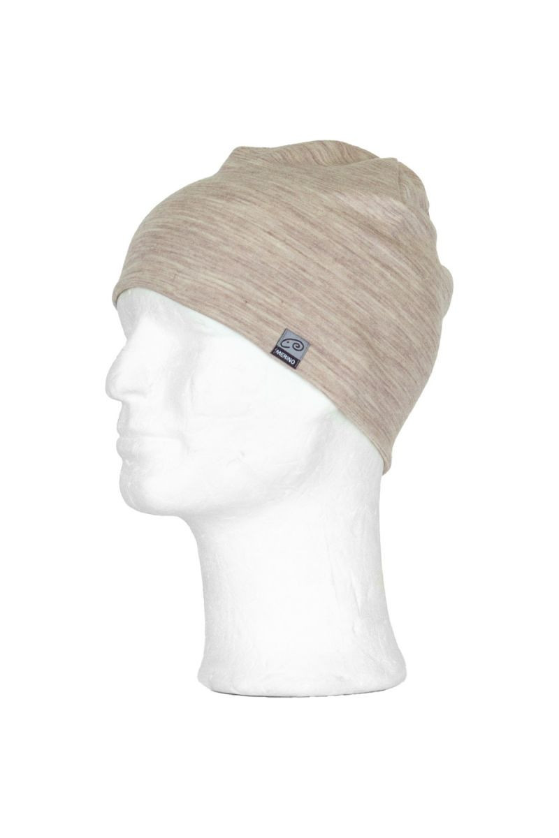 Lasting merino čepice JUNY 7160 béžová Velikost: S/M 8595067901275