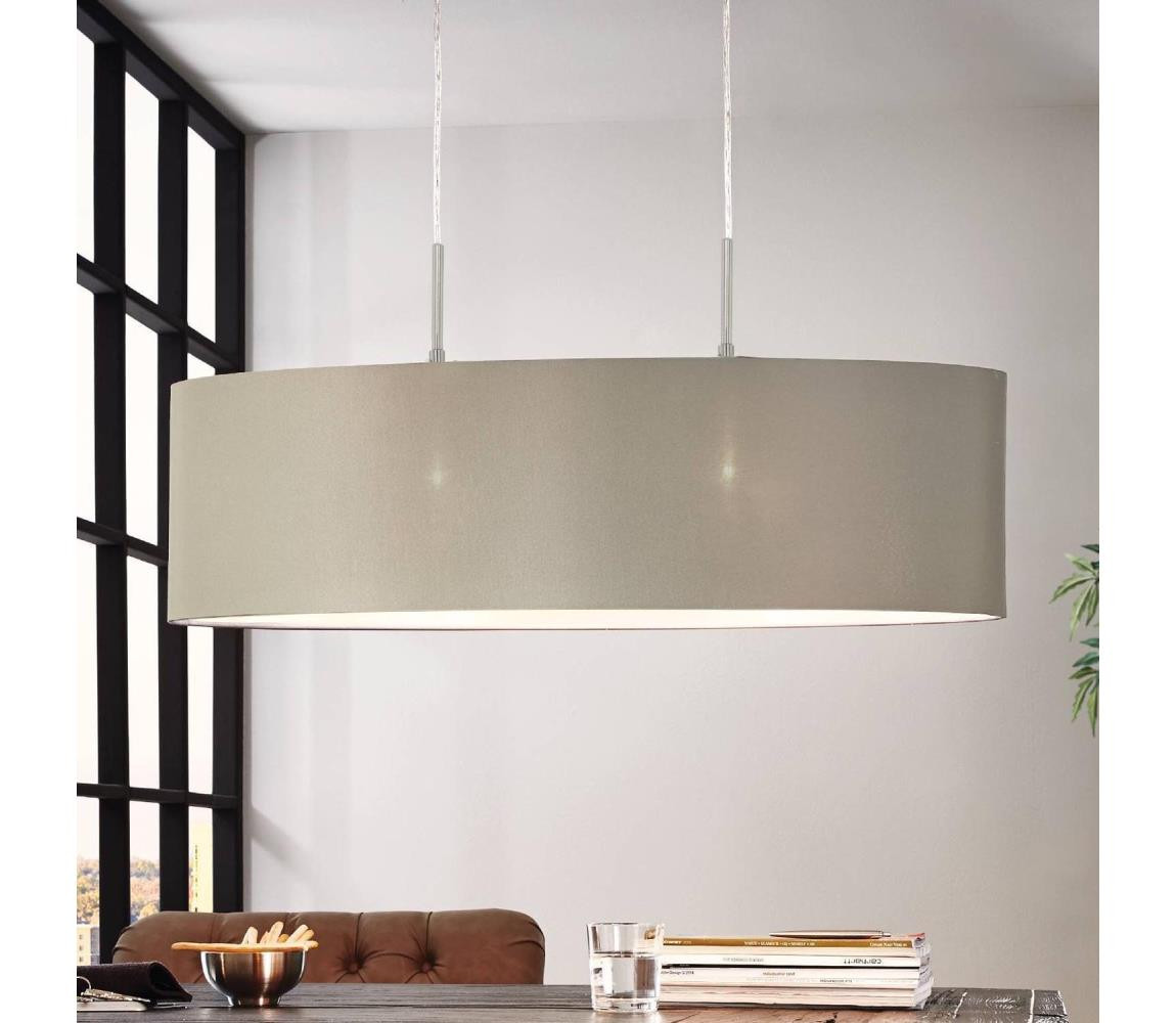 Eglo Eglo 31581 - Lustr na lanku PASTERI 2xE27/60W/230V