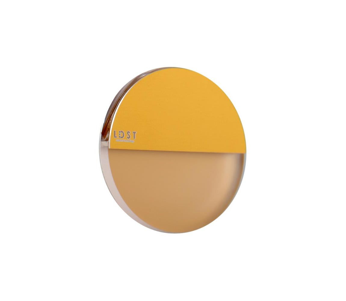 LDST LDST RO-01-SZ-BC8 - Osvětlení schodiště ROBIN 8xLED/1,2W/230V