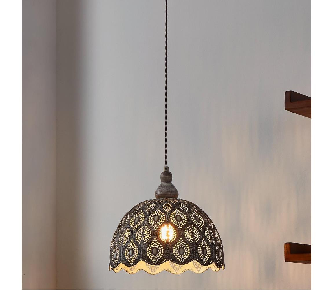 Eglo Eglo 49717 - Závěsné svítidlo TALBOT 2 1xE27/60W