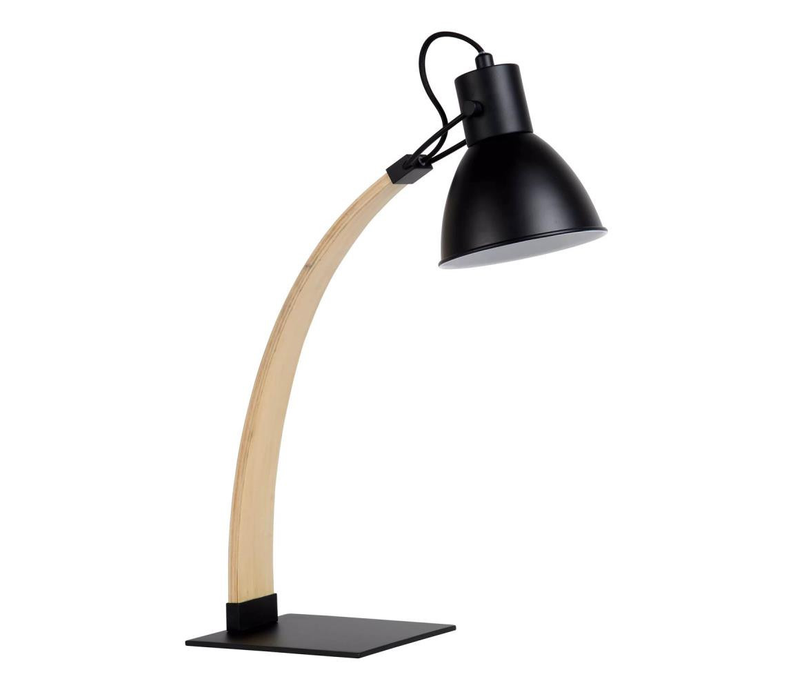 Lucide Lucide 03613/01/30 - Stolní lampa CURF 1xE27/60W/230V černá